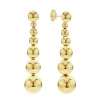 Gold<LAGOS Seven Graduated Bead Drop Earrings