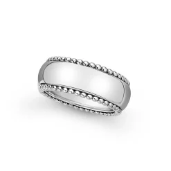 Rings<LAGOS Silver Band Ring