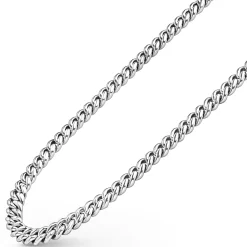 Necklaces & Chains<LAGOS Silver Curb Chain Necklace | 8Mm
