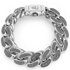 Bracelets<LAGOS Silver Curb Link Bracelet | 19Mm