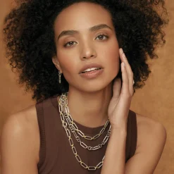 Chains<LAGOS Silver Link Necklace