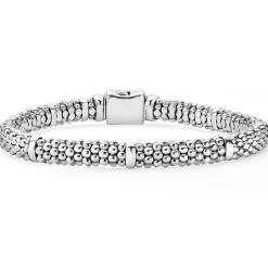 Caviar Bracelets<LAGOS Silver Station Caviar Bracelet | 6Mm