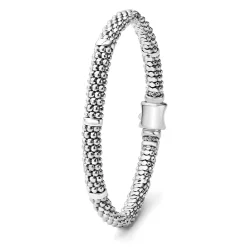 Caviar Bracelets<LAGOS Silver Station Caviar Bracelet | 6Mm