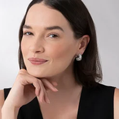 Caviar Earrings<LAGOS Silver Station Caviar Huggie Earrings