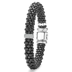 Diamonds<LAGOS Single Station Ceramic Diamond Bracelet | 9Mm