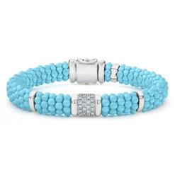 Diamonds<LAGOS Single Station Ceramic Diamond Bracelet | 9Mm