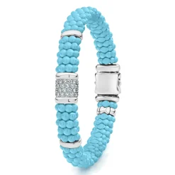 Diamonds<LAGOS Single Station Ceramic Diamond Bracelet | 9Mm