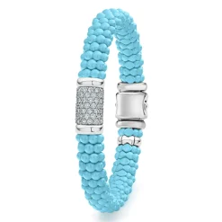 Diamonds<LAGOS Single Station Ceramic Diamond Bracelet | 9Mm