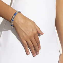 Caviar Bracelets<LAGOS Single Station Diamond Caviar Bracelet | 9Mm