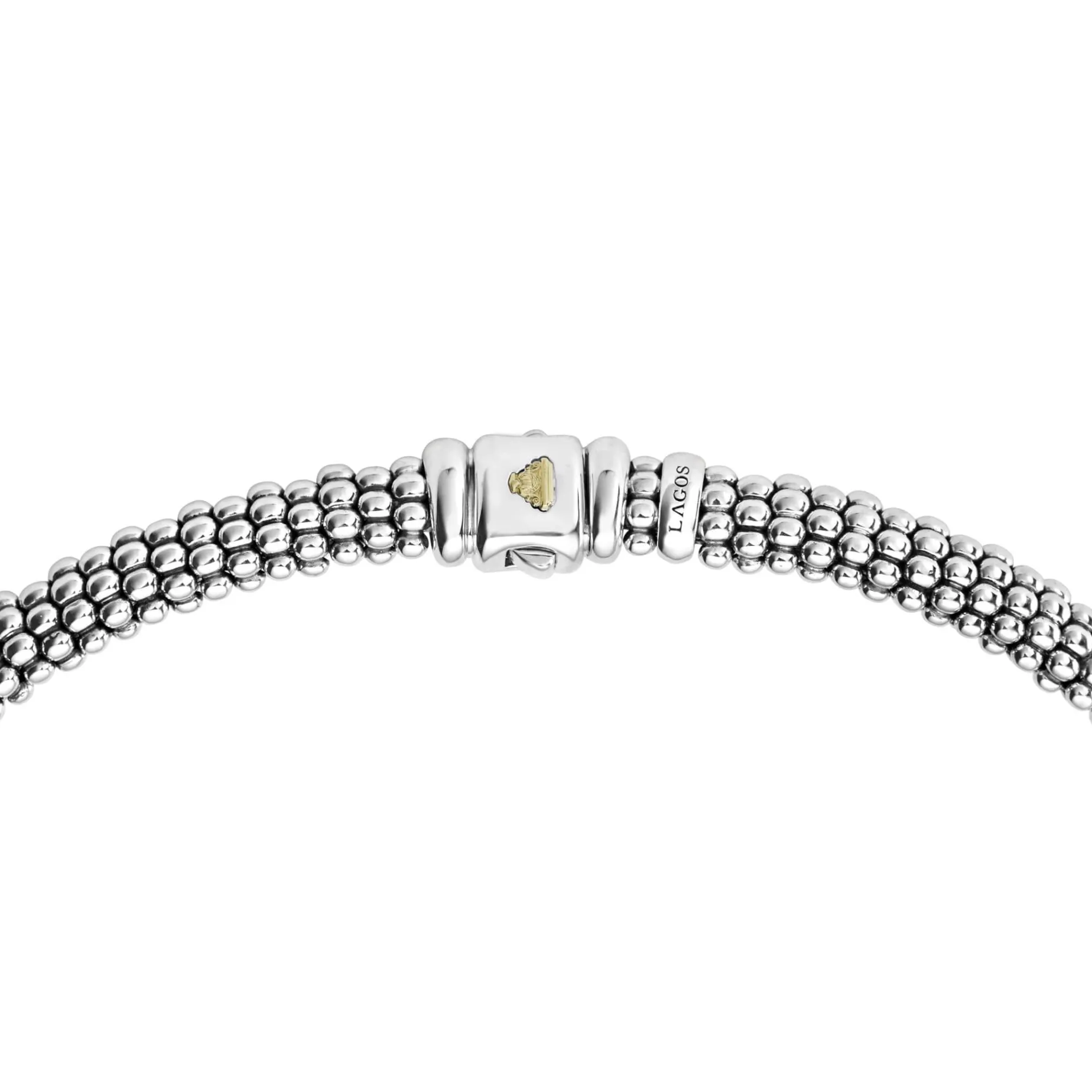 Caviar Necklaces<LAGOS Single Station Diamond Caviar Necklace