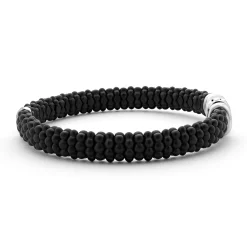Bracelets<LAGOS Single Station Matte Ceramic Diamond Bracelet | 9Mm
