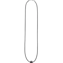 Necklaces & Chains<LAGOS Single Tahitian Black Pearl Necklace