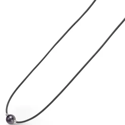 Necklaces & Chains<LAGOS Single Tahitian Black Pearl Necklace