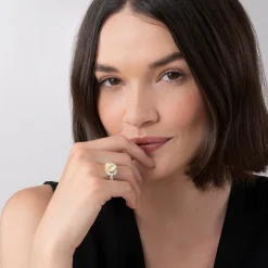 Diamonds<LAGOS Small Caviar Diamond Knot Ring