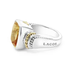 Gemstones<LAGOS Small Citrine Statement Ring