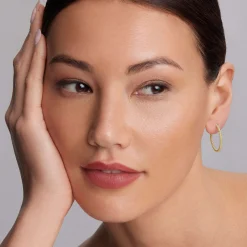 Hoop Earrings<LAGOS Small 18K Gold Caviar Hoop Earrings