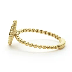 Gold<LAGOS Small 18K Gold Diamond Ring
