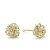 Diamonds<LAGOS Small 18K Gold Love Knot Diamond Earrings