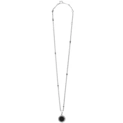 Pendant Necklaces<LAGOS Small Onyx Circle Pendant Necklace