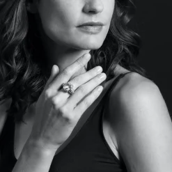 Gemstones<LAGOS Small Onyx Statement Ring