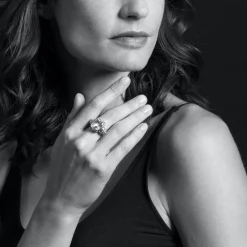 Gemstones<LAGOS Small Prasiolite Statement Ring