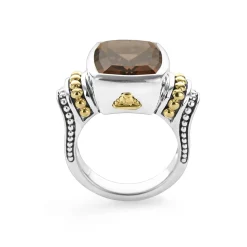 Gemstones<LAGOS Small Smokey Quartz Statement Ring