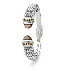 Cuffs<LAGOS Smokey Quartz Cuff Bracelet | 12Mm