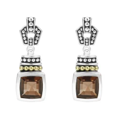 Gemstones<LAGOS Smokey Quartz Gemstone Drop Earrings