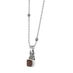 Gemstones<LAGOS Smokey Quartz Gemstone Pendant Necklace