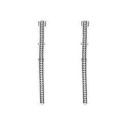 Hoop Earrings<LAGOS Square Caviar Hoop Earrings