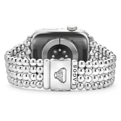 Watch Bands<LAGOS Stainless Steel Infinite Caviar Beaded Watch Bracelet - 42Mm-49Mm