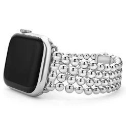Watch Bracelets<LAGOS Stainless Steel Infinite Caviar Beaded Watch Bracelet - 42Mm-49Mm