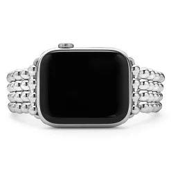 Watch Bracelets<LAGOS Stainless Steel Infinite Caviar Beaded Watch Bracelet - 42Mm-49Mm
