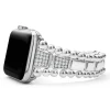 Diamonds<LAGOS Sterling Silver Half Diamond Watch Bracelet-42-49Mm