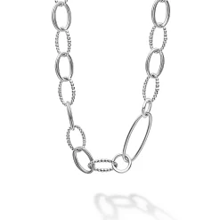 Chains<LAGOS Sterling Silver Link Necklace
