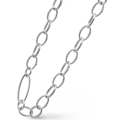 Silver<LAGOS Sterling Silver Link Necklace