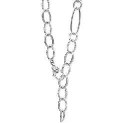 Silver<LAGOS Sterling Silver Link Necklace