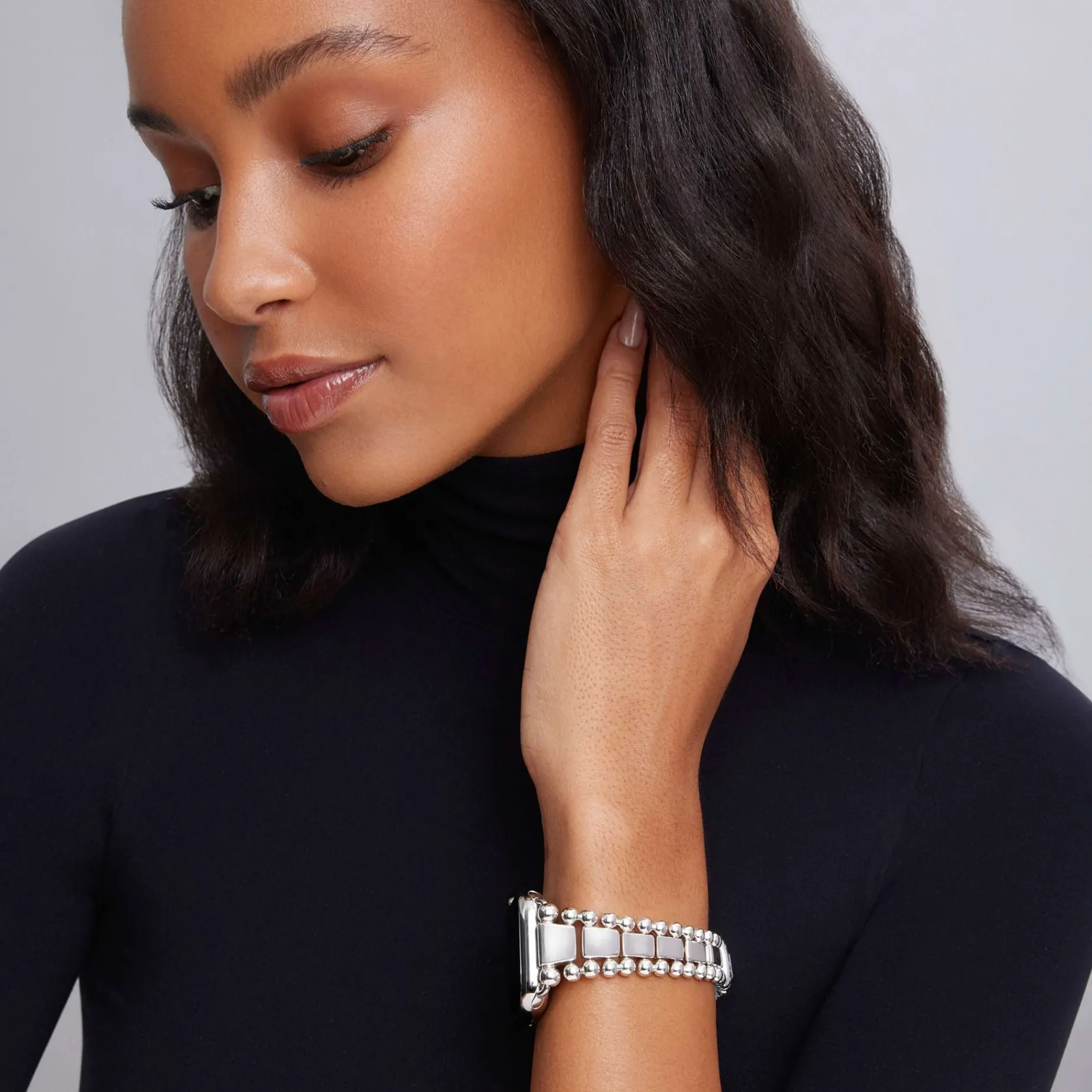 Watch Bands<LAGOS Sterling Silver Watch Bracelet-42-49Mm