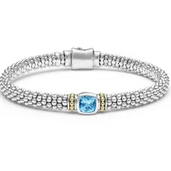 Gemstones<LAGOS Swiss Blue Topaz Caviar Gift Set