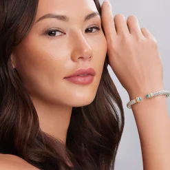 Cuffs<LAGOS Swiss Blue Topaz Cuff Bracelet | 8Mm