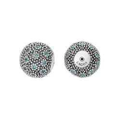 Gemstones<LAGOS Swiss Blue Topaz Earring Backs
