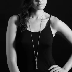 Long Necklaces<LAGOS Tassel Pendant Necklace