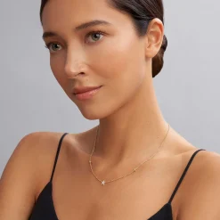 Diamonds<LAGOS The Drop 18K Gold And Diamond Star Chain Necklace