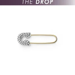 Drop Earrings<LAGOS The Drop Two-Tone Safety Pin Earring