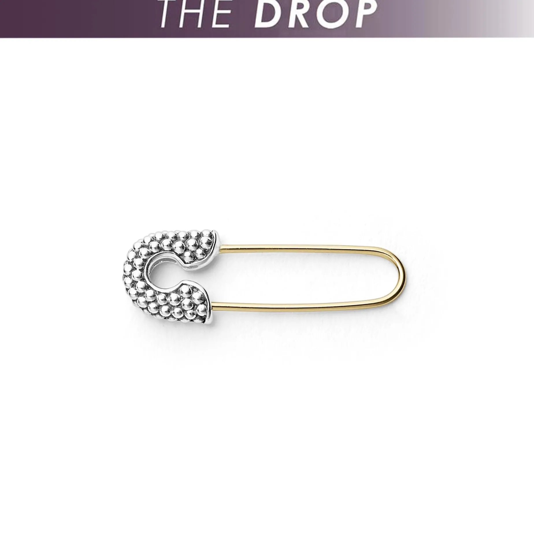 Drop Earrings<LAGOS The Drop Two-Tone Safety Pin Earring