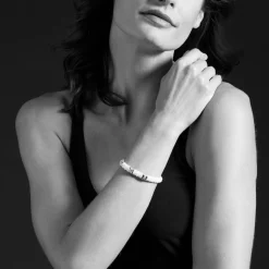 Diamonds<LAGOS Three Station Ceramic Diamond Bracelet | 9Mm