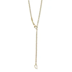 Gold<LAGOS Three Station Round Mother Of Pearl Necklace