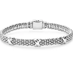 Caviar Bracelets<LAGOS Three Station X Caviar Bracelet | 6Mm