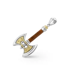 Amulets<LAGOS Tiger Eye Axe Amulet