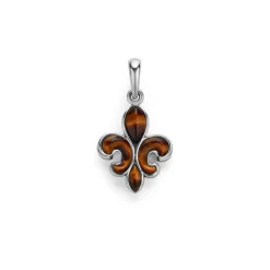 Amulets<LAGOS Tigereye Fleur De Lis Amulet